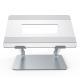 Folding lifting aluminum alloy laptop stand