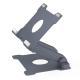 Folding lifting aluminum alloy laptop stand
