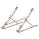 Folding flat raised bracket