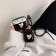 Earphone Sleeves Protective Shell Creative Electroplating Love