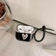Earphone Sleeves Protective Shell Creative Electroplating Love