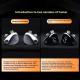 Adjustable Double Moving Coil In-ear Headphones