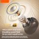 Wireless Ultra-long Life Battery Noise Reduction Rotatable Sports Portable In-ear Double Earphone