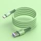 Compatible with Apple , Liquid Silicone With Light Data Cable Is Suitable For Android And Apple