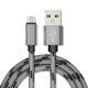 Nylon Braided Lattice Resistant Mobile Phone Data Cable Charging Cable