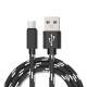 Nylon Braided Lattice Resistant Mobile Phone Data Cable Charging Cable