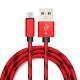 Nylon Braided Lattice Resistant Mobile Phone Data Cable Charging Cable