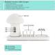 Mushroom Lamp Multi-port USB Fast Mobile Phone Holder Wireless Charging