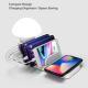Mushroom Lamp Multi-port USB Fast Mobile Phone Holder Wireless Charging