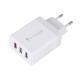 Simple And Fast Charging Mobile Phone 3USB Charger