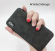 Washed canvas business phone case