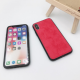Washed canvas business phone case