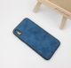 Washed canvas business phone case