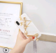 Compatible With Original IPhoneXSMAX White Marble Gem Chain Forcase 78plus All-inclusive XR Phone Case