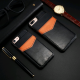 Compatible with Apple, iPhonex bracket phone case S7 classic crazy horse pattern multi-function card holder holster
