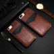 Compatible with Apple, iPhonex bracket phone case S7 classic crazy horse pattern multi-function card holder holster