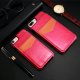 Compatible with Apple, iPhonex bracket phone case S7 classic crazy horse pattern multi-function card holder holster