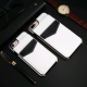 Compatible with Apple, iPhonex bracket phone case S7 classic crazy horse pattern multi-function card holder holster