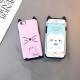 Compatible with Apple, Koreanwhisker bell iphone8x mobile phone shell7 ring support full package to prevent the 6splus set