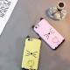 Compatible with Apple, Koreanwhisker bell iphone8x mobile phone shell7 ring support full package to prevent the 6splus set