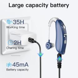 Digital Hearing Aid Bluetooth Hearing Aid Auxiliary Hearing For The Elderly