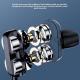 Double Moving Coil In-ear Headphones PlayerUnknowns Battlegrounds With Microphone