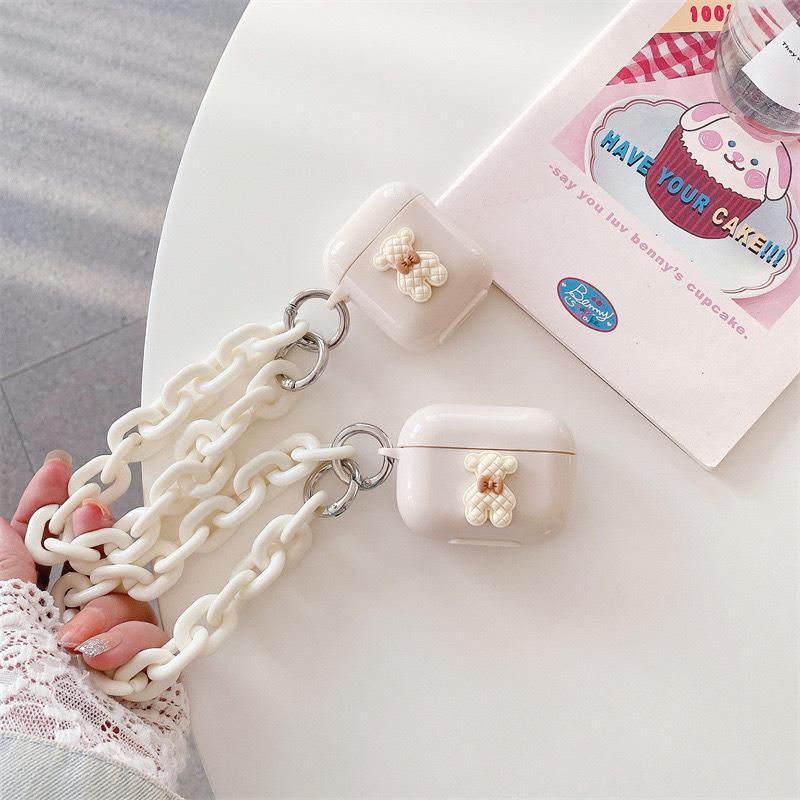 Portable Cartoon Cute Style Headphone Case Sets