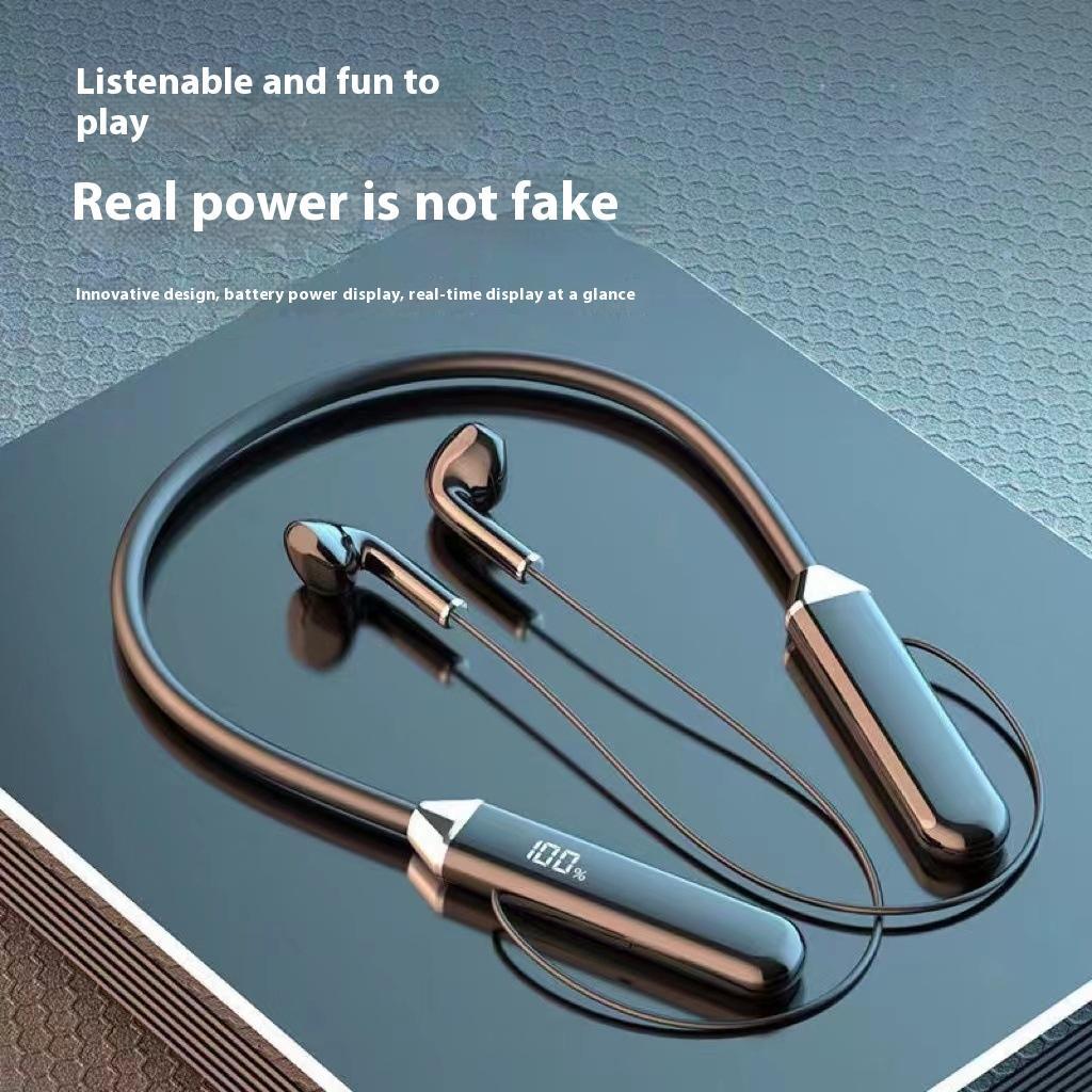 Neck Hanging Bluetooth Earphone In-ear Sports