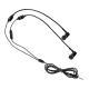 FC12 Drive-by-wire With Microphone In-ear Music Headset Air Conduit Radiation Protection