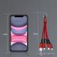 Weave a Drag Three Data Cable Android Three in One USB Data Cable Gift