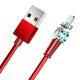 Magnetic three-in-one data cable