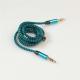 14/5000   3.5mm metal case braided audio wire