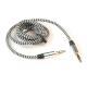 14/5000   3.5mm metal case braided audio wire