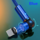 Spherical magnetic three-in-one 540° rotating data cable