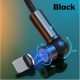 Spherical magnetic three-in-one 540° rotating data cable