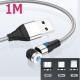 Magnetic data cable