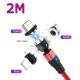 Magnetic data cable