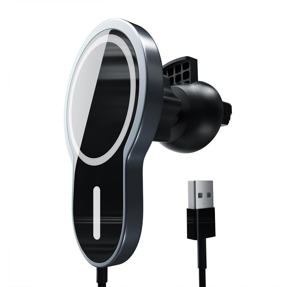 Compatible with Apple , Wireless Charging Car Magnetic Wireless Charging Bracket