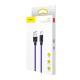 Purple Gold Red Flash Charging Data Cable