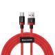 Purple Gold Red Flash Charging Data Cable