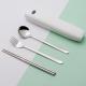 Disinfection Portable Tableware Stainless Steel Three-piece UV Disinfection Box
