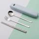 Disinfection Portable Tableware Stainless Steel Three-piece UV Disinfection Box