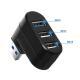 USB rotary splitter