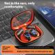 Ear-mounted Digital Display Binaural Sports Long Endurance Bluetooth Headset