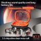 Ear-mounted Digital Display Binaural Sports Long Endurance Bluetooth Headset