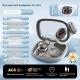 Ear-mounted Digital Display Binaural Sports Long Endurance Bluetooth Headset