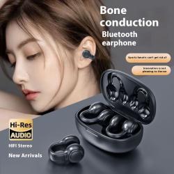 Wireless Ear-clip Bone Conduction Noise Reduction Non In-ear