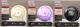 Coconut Ball Wireless Bluetooth Headset Ear-mounted Headset Noise Reduction