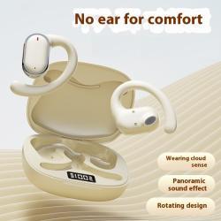 Hanging Ear Sports Bluetooth Earphones With Digital Display And Long Battery Life