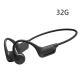 32G Memory Non In-ear Motion Bluetooth Headset For Bone Conduction